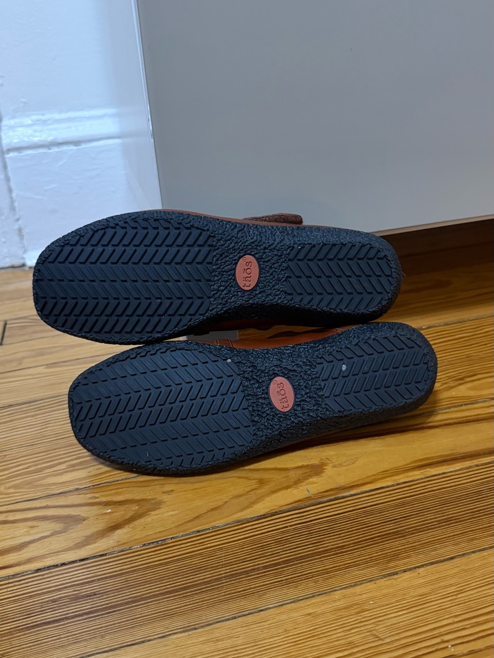 Taos Footwear Brown Mary Jane Flats with Strap - Picture 8 of 9